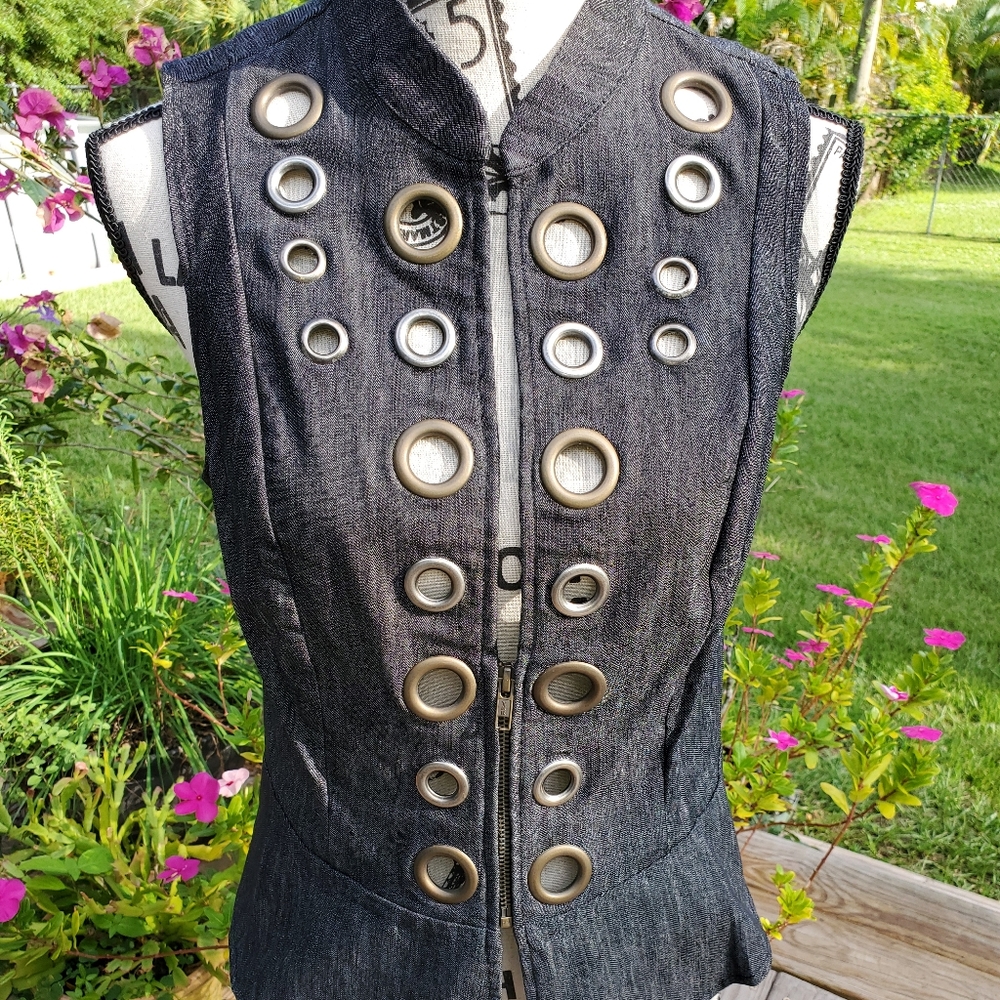 Denim vest
